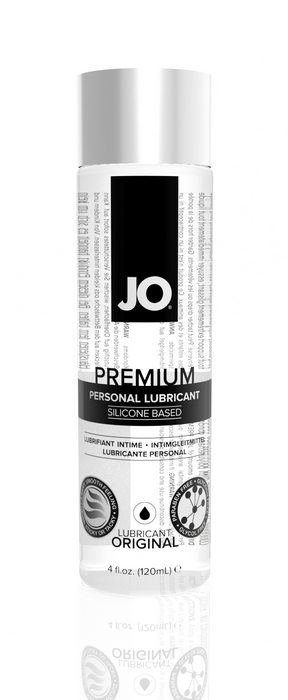 JO Premium Classic silicone based personal lubricant with Vitamin E