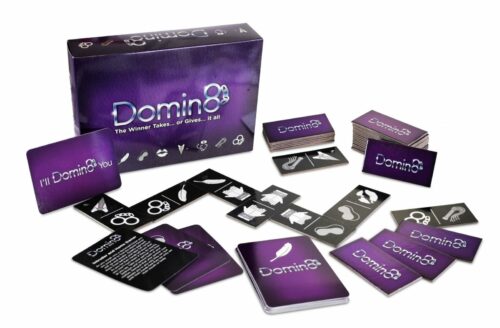 Domin8 Adult Board Game For Couples Box Content