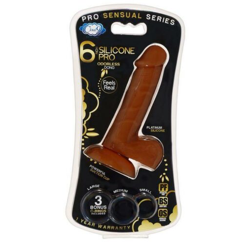 Premium Pro Sensual Realistic Silicone Dildo Brown