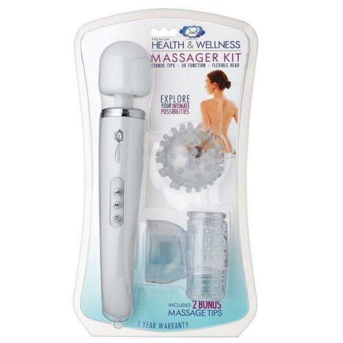 Health & Wellness Massager Wand Kit 30 Function Box
