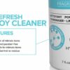 JO Refresh Foam Adult Toy Cleaner Fragance Free Description