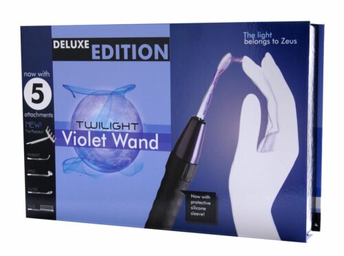 Zeus Deluxe Edition Twilight Violet Wand Kit Box