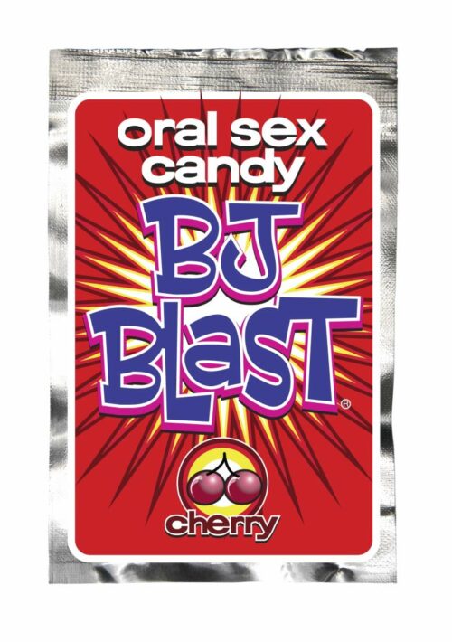 Pipedream BJ Blast Fun Adult Oral Sex Candy Cherry