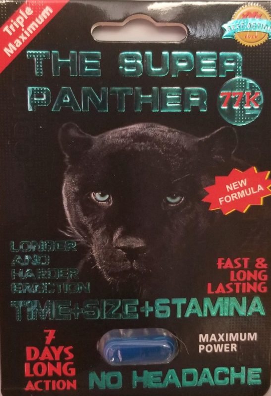 Super Panther 77K Male Sexual Enhancement Pill