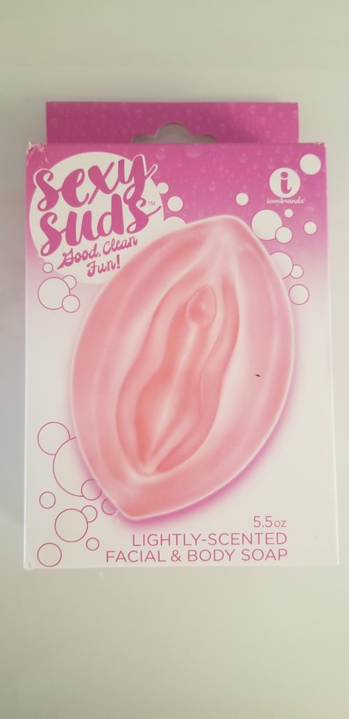 Slightly Scented Facial & Body Sexy Vagina Soap Top Side