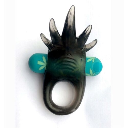 Ziggy Pot Leaf Vibrating Erection Enhancer Ring