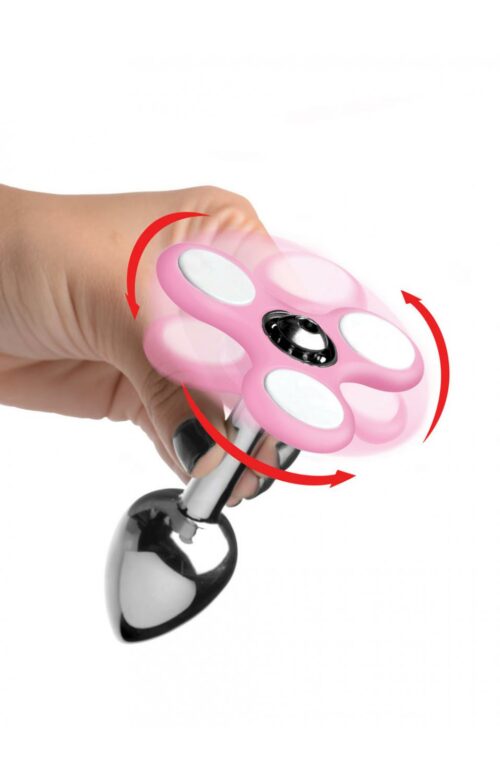 Frisky LED Light up Fidget Spinner Anal Plug