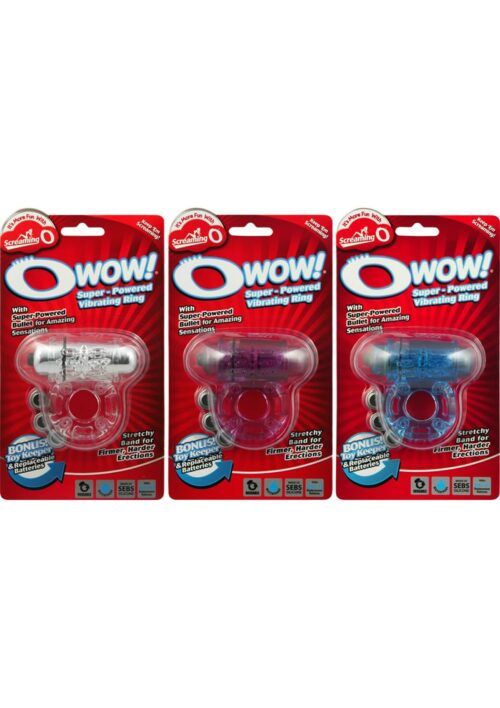 OWOW Super Powered Vibrating Ring O Bullet 3 Pack