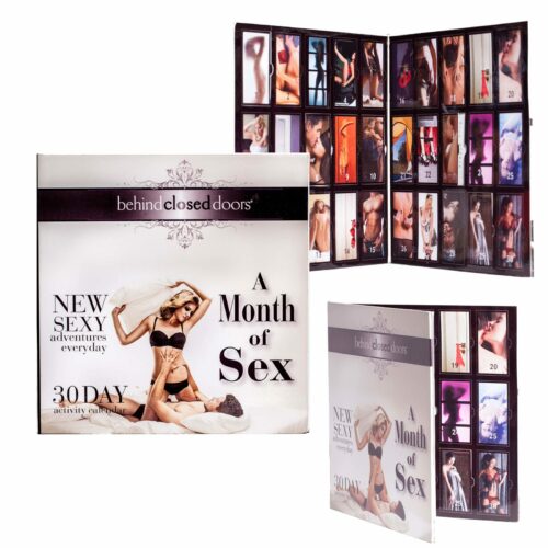 A Month of Fun & Sex Games for Couples Calendar