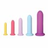 Deluxe Silicone Anal Dilator 5 - Piece Set