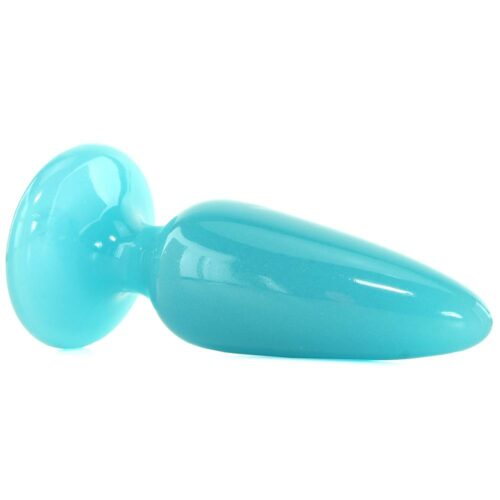 Firefly Glow in the Dark Anal Trainer Plug Kit Blue