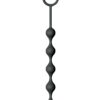 Icon Brands S Drops Silicone Anal Beads - Black