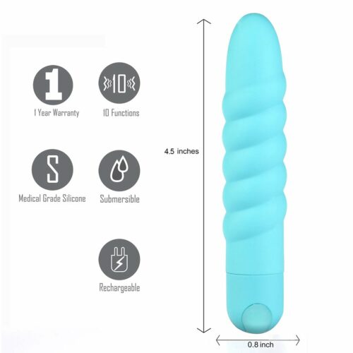 Lola USB Rechargeable Twisty Bullet 10-Function Specs