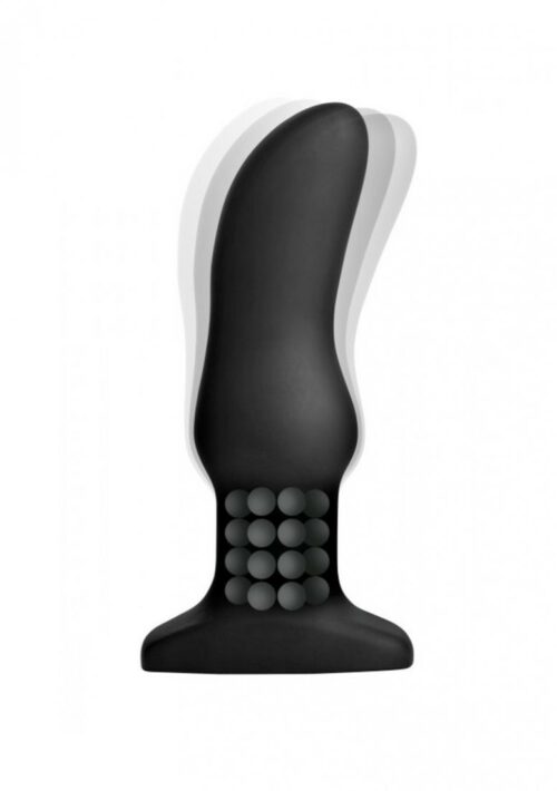 Rimmers Curved Rimming Plug with Remote Model M Vibrating