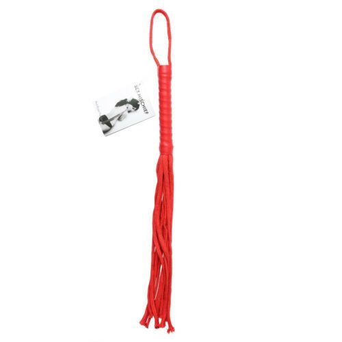Sex & Mischief Red Rope Flogger - BDSM Toy