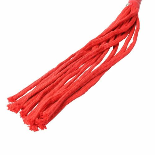 Sex & Mischief Red Rope Flogger - BDSM Toy Rope