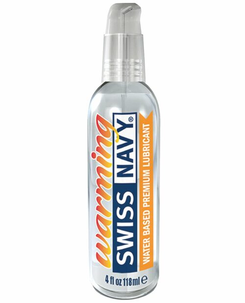Swiss Navy Warming Premium Water Lubricant 4oz