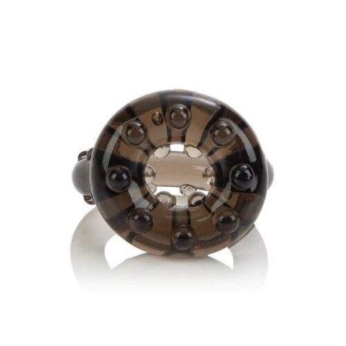 CalExotics All Star Enhancer Pleasure Cock Ring Box & Ring Front