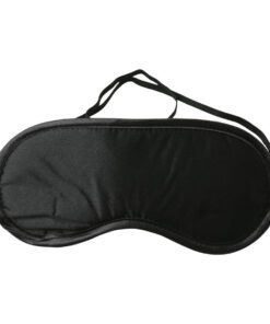 Satin Blindfold - Love Mask Fun For Couples Black