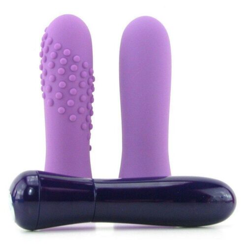 Jopen Key Io Mini massager & Silicone Sleeves Product Purple
