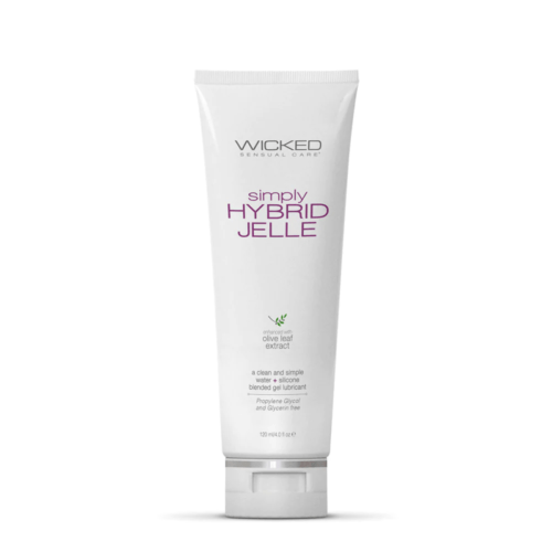 Wicked Sensual Simply Hybrid Jelle 4oz Lube