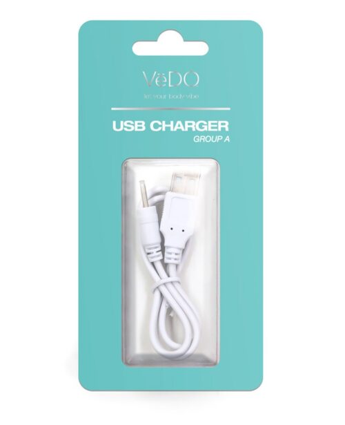 VeDO USB Replacement Charger Group - A White