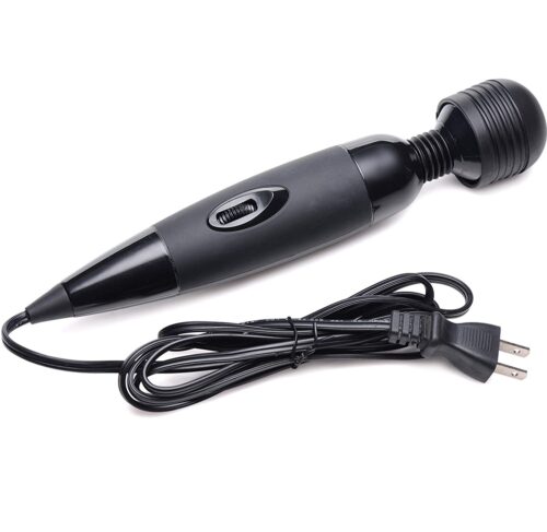 Wander Wand Multi Speed Travel Size Wand Black Cable