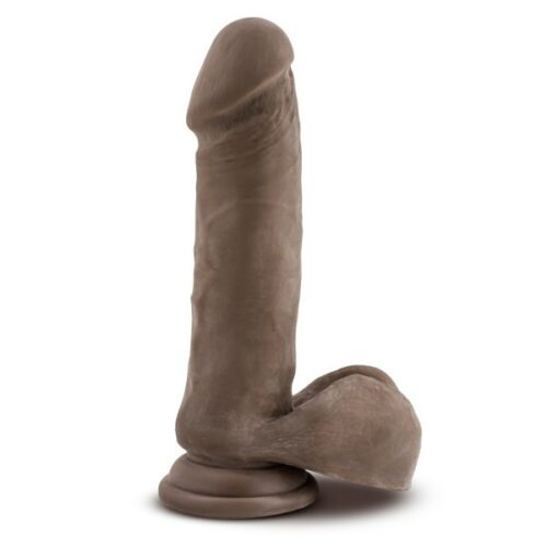 AU NATUREL 8 SENSA FEEL DILDO CHOCOLATE