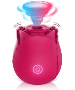 Rose Clitoral Suction Vibrator 7 Frequencies