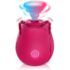 Rose Clitoral Suction Vibrator 7 Frequencies