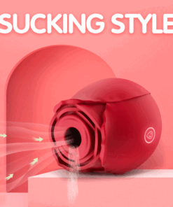 Rose Clitoral Suction Vibrator 7 Frequencies Sucking
