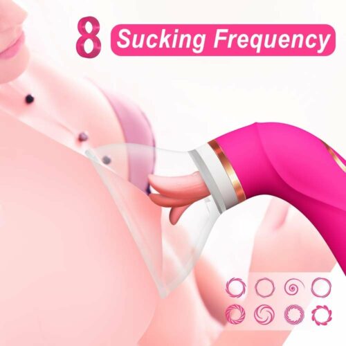 Tongue Lick Vibrators Sex Toy