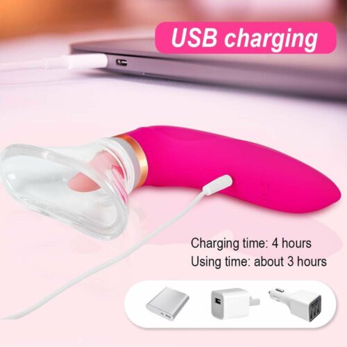 Tongue Lick Vibrators Sex Toy