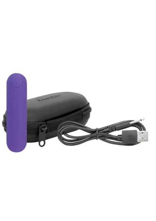 PowerBullet Essential Rechargeable Vibrating Bullet - Purple Manufacturer: BMS Factory Brand: Powerbullet SKU: BMS5715-3