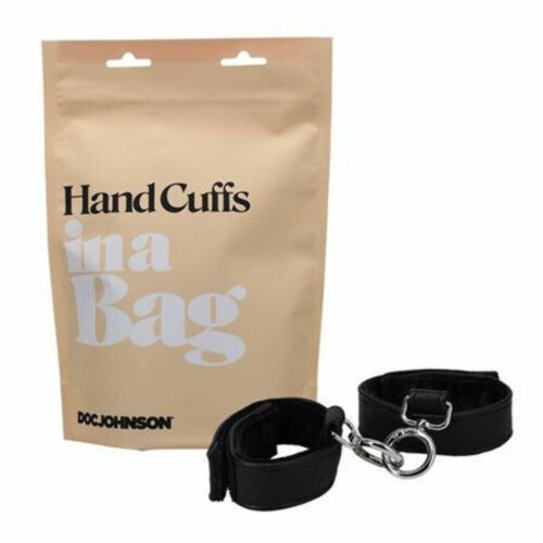 Doc Johnson Hand Cuffs In A Bag 782421084233 DJ-5001-05-4