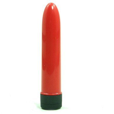 This classic 7" hard plastic vibe will send orgasmic sinsations throughout your body. Easy to use multi-speed control at your finger tips. Uses 2 "C".