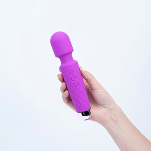 Shibari Mini Halo Vibrator, Wand Massager Vibe, Cordless, Quiet, High Power & Waterproof, Vibration Clitoris Stimulation, Adult Sex Toys, Personal Vibrator for Women, Sex Vibrators (Purple) Black