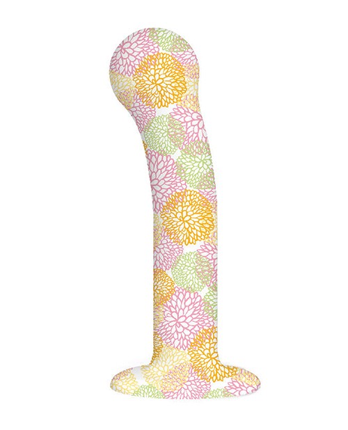 Collage Cupcakes and Unicorns Dildo from Icon Brands. Introducing the most beautiful Silicone known to toys, Collage, with eye popping designs tattooed right onto the Silicone. Soft and silky and just the right size, they are colorful, whimsical, elegant and stunning. Cupcakes and Unicorns is perfect for the younger set, with its scatter print of rainbows, ice cream cones, kitties, and yes, unicorns and rainbows. Each Collage features an ultra grip suction cup for hands free use or fun harness play. Each quickly warms to your touch, are non-porous and easy to clean with gentle soap and warm water. Cupcakes and Unicorns has graceful curves for added sensory pleasure, and a tip that points inward, for G-Spot stimulation. Packaged in eye popping colors, Collage is surely a treat for the senses. All of them! Enjoy Collage with or without lubricant, but always use a water based, alcohol free lubricant. And again use only gentle soap and warm water to clean, for years of sin and whim. Finally, Silicone with character. Collage, only from Icon. Features: 100% Premium Platinum Based Silicone, Phthalate Free Body Safe Tattoos. Color Fast With Warm Water and Soap Cleaning. Completely Unique; Silicone With Character! Specifications: Color Body Safe Printing. Materials: Premium Platinum Silicone. Attributes: Curvy, Silicone Dildo. Powerful suction cup. Harness Compatible. Product size: 3.7 inches in width by 7 inches in height. Package size 4.6 inches in width by 10.25 inches in height by 3.4 inches in depth. Premium Silicone adult toys, with beautiful, body safe coloring. Each piece is hand crafted for your unique pleasure. Eye popping designs tattooed right onto the Silicone. Soft and silky and just the right size, they are colorful, whimsical, elegant and stunning. Each features and ultra grip suction cup which also makes them harness compatible. They quickly warm to your touch, are non-porous and easy to clean. Water based lubricant. Care: gentle soap and water to clean only, never an alcohol based soap. Size 7 inches in total length