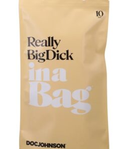 Satisfy your craving for size with this massive 10-inch cock. Its lifelike phallic shape is complete with realistic veins, firm balls, and suction-cup base for hands-free play. Realistic Textured Veins Suction Cup Base for Hands-Free Play Firm Yet Flexible Phthalate-Free and Body-Safe IN A BAG REALLY BIG DICK 10 " SKU DJ500203 UPC 782421084295 Type All Novelties
