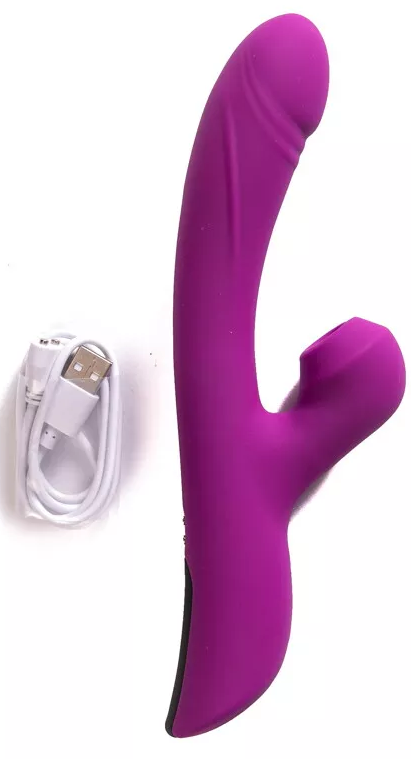 The Menglian Sucking Vibrator features a clitoral stimulator equipped with 3 suction modes and 10 vibration patterns, allowing users to customize their experience. The suction function is designed to mimic the sensations of oral stimulation, providing targeted pleasure to the clitoral area. The device's slender, firm silicone shaft facilitates easy exploration of the vaginal canal, aiming to stimulate the G-spot and surrounding sensitive tissues. The slightly phallic tip is crafted to enhance internal sensations, catering to users' preferences for both gentle and intense stimulation. Constructed from body-safe silicone, the vibrator is ultra-soft, hygienic, and nonporous, ensuring safety and comfort during use. Its fully waterproof design allows for use in the shower or bath, adding versatility to your intimate moments. The Menglian Sucking Vibrator is USB rechargeable, requiring approximately 2 hours for a full charge, which provides up to 90 minutes of continuous use. This feature ensures that the device is ready whenever the mood strikes.