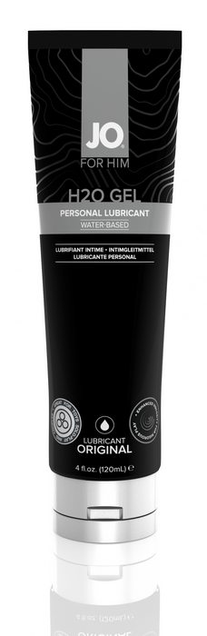 H2O Gel Original water based lubricant 4 oz bottle