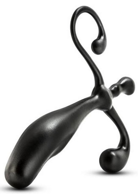 Prostimulator VX1-Black Prostate Massager Black. Appreciate your prostate! Prostate Massager possesses a unique shape for accurate prostate stimulation every time. Made from non-toxic ABS plastic, Prostate Massager is light weight and easy to clean with your favorite toy cleaner or soap and water. Use manual stimulation to reach ecstasy or elect the hands-free option, using just your sphincter muscle. It is about time you experienced an explosive male orgasm! New and improved and the price has been reduced. Smooth finish designed to stimulate the prostate for intense orgasms. The Prostate Massager is designed to intensify a man's orgasm. Inserted into the anus and held in place by the sphincter muscles the Prostate Massager does just that. it stimulates and massages the prostate. When the user cums he experiences the most intensive orgasm he has ever had. Smooth finish designed to stimulate the prostate for intense orgasms. Phthalates and Latex Free. Product dimensions: Length 5 inches. Insertable 3.5 inches. Width 4.25 inches. Circumference 3 inches. Weight 1.5 ounces. How to use: prepare by applying a water based personal lubricant to anus and prostate massager. Motion non-vibrating, press end against anus. Guide inside. Rock prostate massager back and forth. Remove with handle. Cleanse and care run water and apply a mild soap or wipe with a choice toy cleaner. Then let air dry. For male explosive orgasms. Product Package Dimensions: 9.5 inches Height by 6.157 inches Width by 1.5 inches Depth. Product Weight with Package 3.8 ounces. Prostimulator VX1-Black Prostate Massager Black from Blush Novelties. Color may vary. Prostimulator VX1 Prostate Massager Black from Blush Novelties. Color may vary. Blush Novelties - Prostimulator. Restricted, Amazon Restricted. 2022.