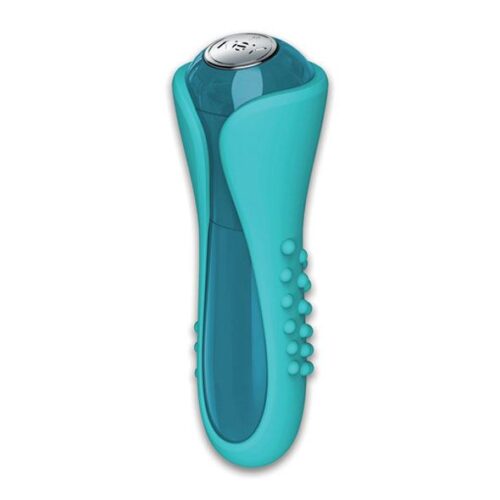 The Io Mini Massager is a compact and stylish personal massager designed for both functionality and elegance. Its sleek, glass-like body houses powerful vibrations, making it a versatile choice for targeted stimulation. Product Overview Vibration Patterns: 5 distinct modes Design: Sleek, glass-like effect body Dimensions: Length: 5″ (12.75 cm); Width: 1.25″ (3.25 cm) Material: ABS plastic with a soft, body-safe silicone sleeve Waterproof: Yes Power Source: 1 x AA battery (not included) Operation: Stainless alloy easy push button; hold for 3 seconds to turn off anytime Noise Level: Whisper quiet Accessories: Includes a soft, lint-free storage bag Warranty: One-year warranty Features and Benefits Versatile Use: Can be used with or without the included silicone sleeve, allowing for varied sensations. Travel-Friendly: Compact size and discreet design make it ideal for travel. User-Friendly: Simple controls with a single push button for easy operation. Hygienic: Waterproof design ensures easy cleaning and maintenance.