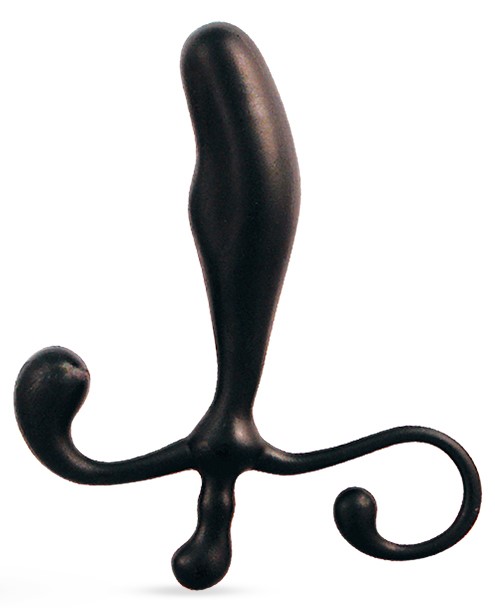 Prostimulator VX1-Black Prostate Massager Black. Appreciate your prostate! Prostate Massager possesses a unique shape for accurate prostate stimulation every time. Made from non-toxic ABS plastic, Prostate Massager is light weight and easy to clean with your favorite toy cleaner or soap and water. Use manual stimulation to reach ecstasy or elect the hands-free option, using just your sphincter muscle. It is about time you experienced an explosive male orgasm! New and improved and the price has been reduced. Smooth finish designed to stimulate the prostate for intense orgasms. The Prostate Massager is designed to intensify a man's orgasm. Inserted into the anus and held in place by the sphincter muscles the Prostate Massager does just that. it stimulates and massages the prostate. When the user cums he experiences the most intensive orgasm he has ever had. Smooth finish designed to stimulate the prostate for intense orgasms. Phthalates and Latex Free. Product dimensions: Length 5 inches. Insertable 3.5 inches. Width 4.25 inches. Circumference 3 inches. Weight 1.5 ounces. How to use: prepare by applying a water based personal lubricant to anus and prostate massager. Motion non-vibrating, press end against anus. Guide inside. Rock prostate massager back and forth. Remove with handle. Cleanse and care run water and apply a mild soap or wipe with a choice toy cleaner. Then let air dry. For male explosive orgasms. Product Package Dimensions: 9.5 inches Height by 6.157 inches Width by 1.5 inches Depth. Product Weight with Package 3.8 ounces. Prostimulator VX1-Black Prostate Massager Black from Blush Novelties. Color may vary. Prostimulator VX1 Prostate Massager Black from Blush Novelties. Color may vary. Blush Novelties - Prostimulator. Restricted, Amazon Restricted. 2022.