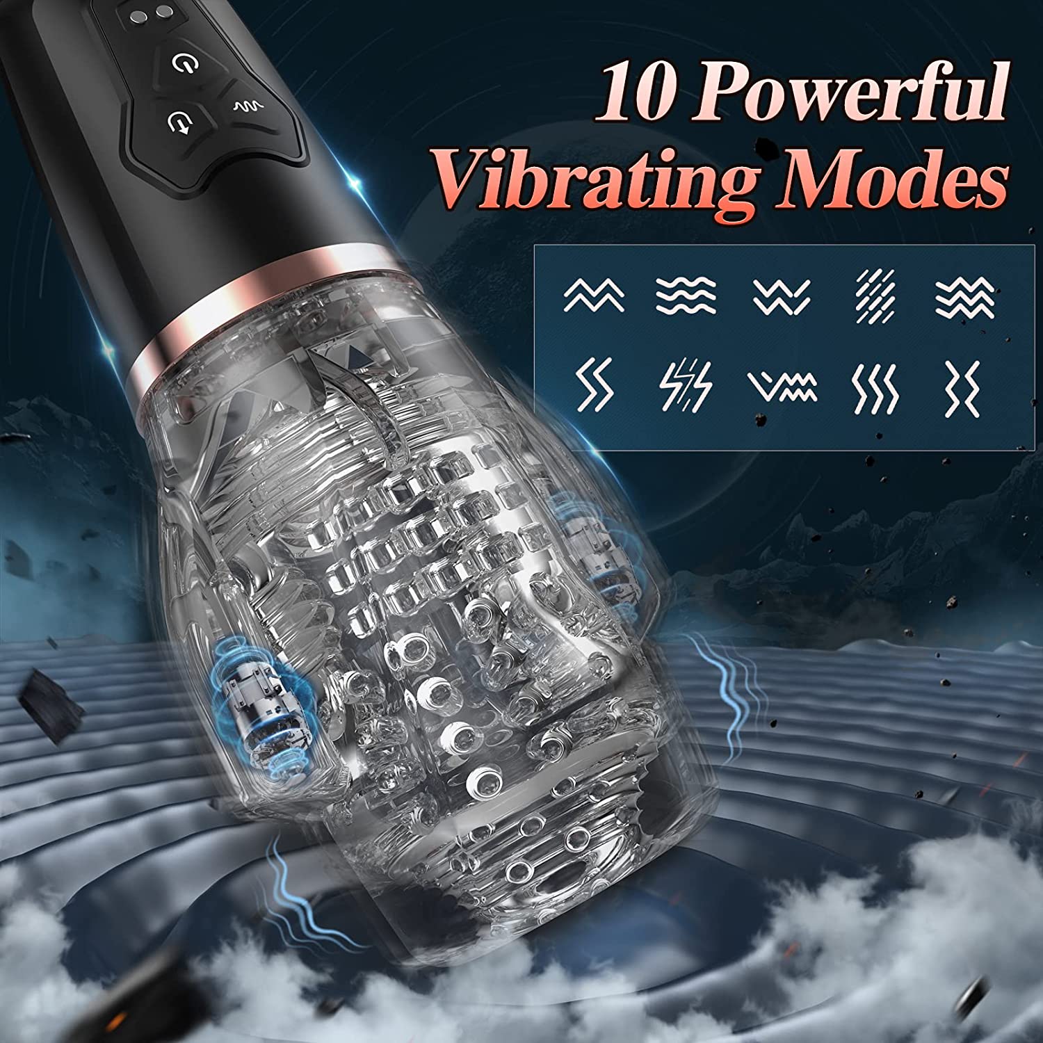 Experience the ultimate in oral simulation with the Blowjob Vibrating Sucker (The Male Stroker 2). This innovative male masturbator combines powerful suction and intense vibrations to deliver an unparalleled pleasure experience. With 10 vibration modes and 5 suction settings, you can customize your session to match your desires. Crafted from body-safe TPE and ABS plastic, the transparent design allows you to watch the action unfold, adding a visual element to your pleasure. The detachable sleeve ensures easy cleaning, while the magnetic USB rechargeable battery offers up to 80 minutes of use after a 180-minute charge. Compact and discreet, it's perfect for both home use and travel.