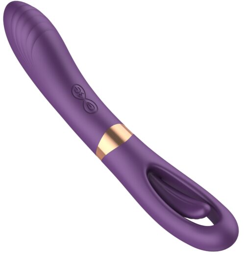 Introducing Trixie, the vibrator with double the fun and double the pleasure! Trixie is designed for those who crave a satisfying experience. This dual functioning pleasure device comes with 3 exhilarating speeds of vibration, 7 incredible patterns and a tantalizing flicking function to tease and stimulate your erogenous zones. Crafted from ultra-soft, body-safe silicone, Trixie ensures an always comfortable and safe experience. This stunning vibrator is also entirely waterproof, so why not dive into waves of pleasure during a relaxing bath? Trixie is rechargeable with a run time of 60 minutes, giving you ample time to explore your desires and reach new heights of bliss. Easy to clean, Trixie ensures your intimate playtime is as hygienic as it is pleasurable. Each Trixie vibrator comes with a USB charging cable (adapter not included), and a user manual to help you get the most pleasure out of your new toy. Trixie, the perfect addition to your sexual wellness routine, delivering pleasure when and where you need it most. SPECIFICATION • Size: 228.5*42*36mm • Material: Silicone, ABS • User-time: 60 Minutes WHAT'S INCLUDED • 1x Trixie Vibrator • 1x USB Charging Cable • 1x User Manual