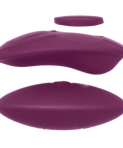 Cloud 9 Panty Pleasures Magnetic Panty Vibe Plum Purple from Cloud Nine Novelties. Wearable Vibe. Remote control. Panty not included. The Cloud 9 Novelties Pleasure Panty vibrator is ergonomically shaped to be worn either inside the panty: held in place by a strong magnet or can be used as a palm vibe. With 10 strong pulsations for ultimate pleasure, the Pleasure Panty vibe also comes with a remote control with a 100 feet range. Whisper quiet, this panty vibe allows users to have fun in public! Features: ergonomic design with contoured point. 10 vibration patterns with a whisper quiet motor. Fixes in place with strong magnet. Made using body safe, phthalate free Premium Silicone. Remote Control with 100 feet range. Bonus silk storage pouch included. Categories: Rechargeable Vibrators, Palm Size Massagers, Sex Toys for Women, Vibrating Underwear. New images added for extra details and information. Spin Video added. Restricted, Amazon Restricted. 2022.