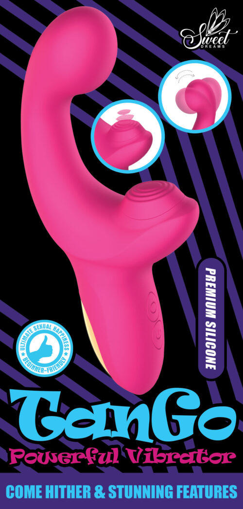 finger motion dual vibrator silicone rechargeable red