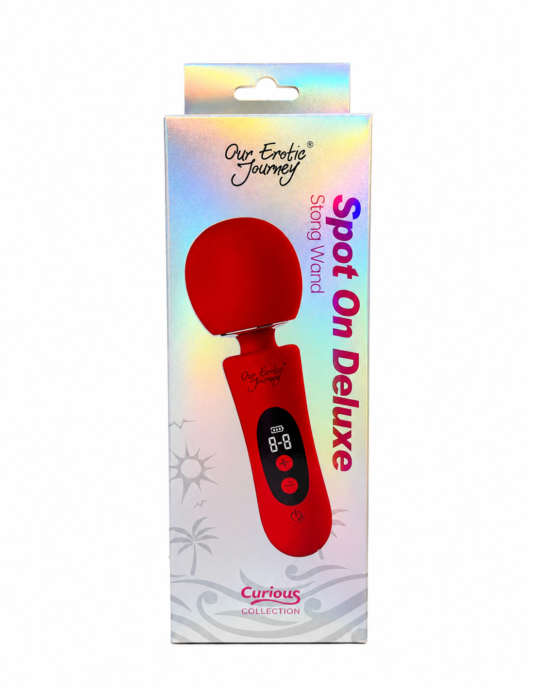 The Spot On Super Strong Deluxe Wand combines dual-motor performance, premium silicone construction, magnetic charging, and waterproof convenience. Spot On Super Strong Deluxe Wand with dual motor technology
