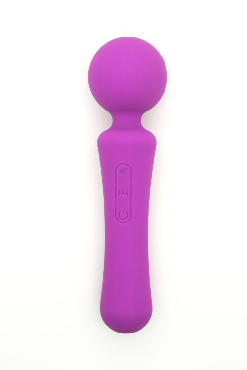 Spot On rechargeable wand massager with flexible neck